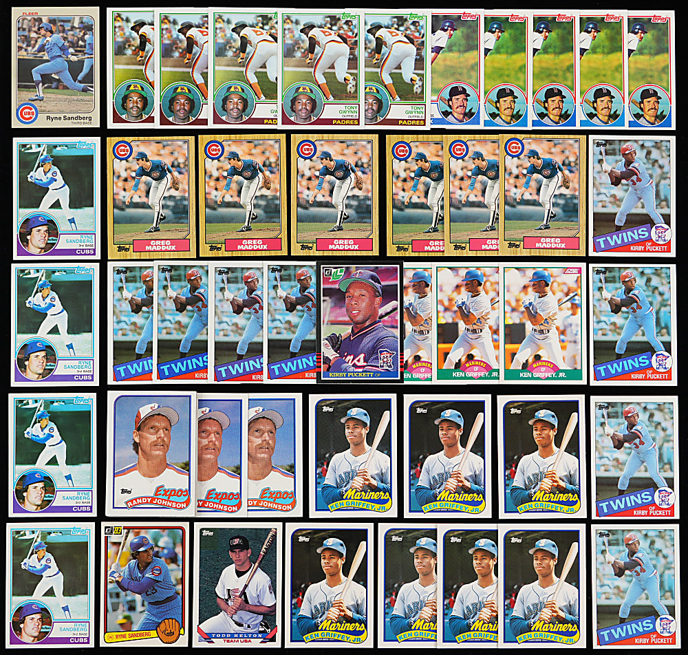 1980-1999 Hall of Fame Rookie & Minor League Collection (340+)