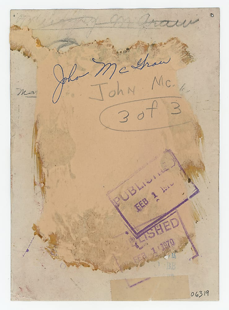Circa 1910s John McGraw Original News Service Photograph - PSA/DNA Type I