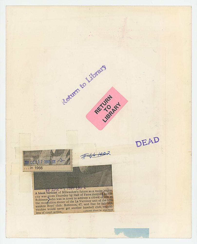 1966 Jackie Robinson Original News Service Photograph PSA/DNA Type I