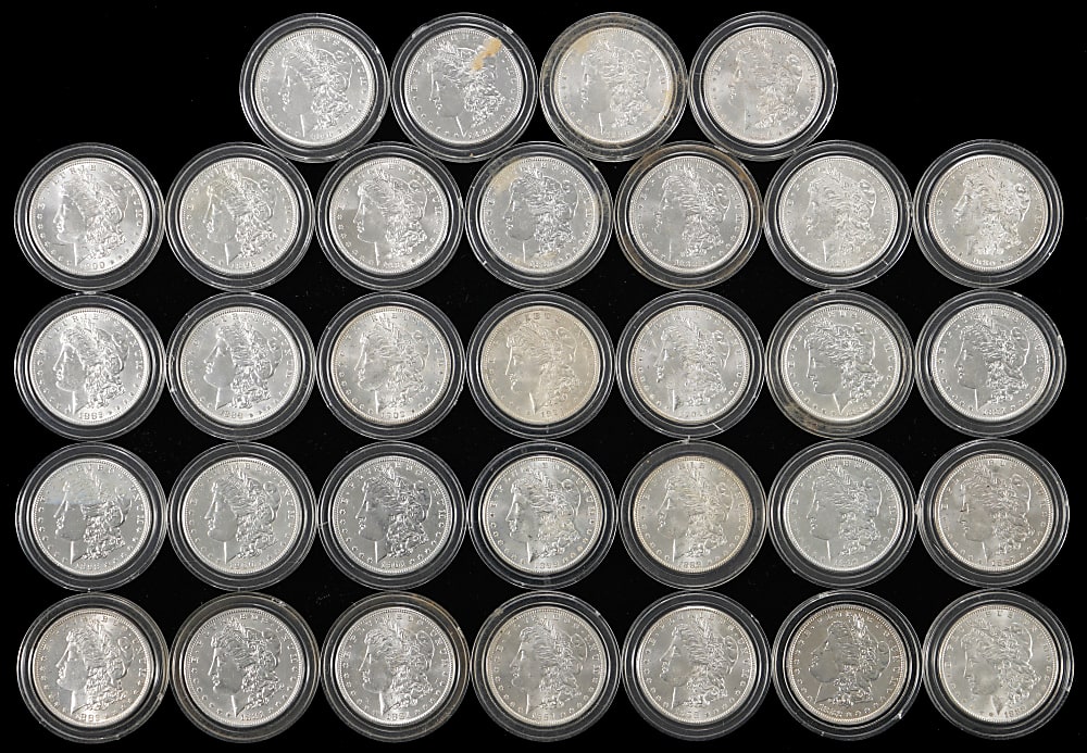 1878-1921 Morgan Better Grade Silver Dollars (32)
