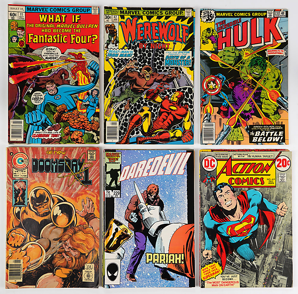 1970s Marvel/DC/Other Bronze Age Super-Hero Comic Book Treasure Chest Bundle (239)