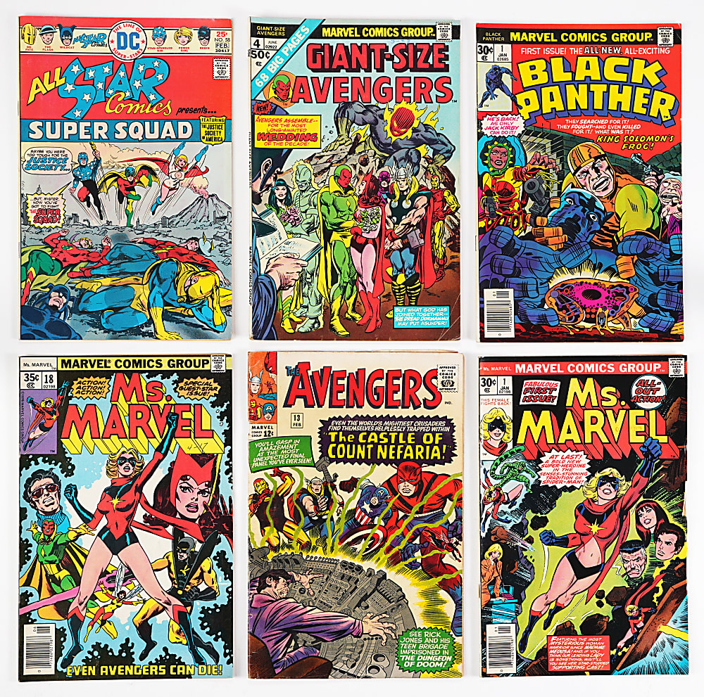 1960s-1970s Marvel/DC/Other Comic Book Treasure Chest Bundle (200+) with Ms. Marvel Partial Run (11/23)