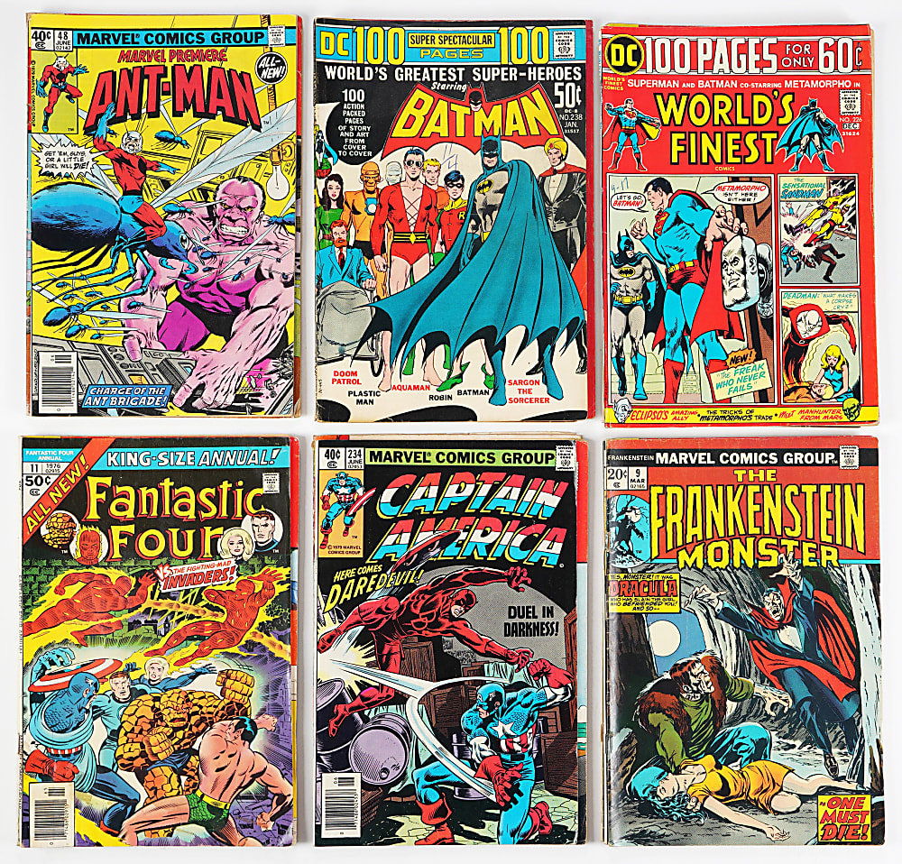 1960s-1970s Marvel/DC/Other Comic Book Treasure Chest Bundle (200+) with Ms. Marvel Partial Run (11/23)