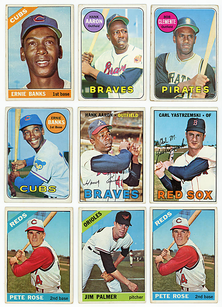 1965-1969 Topps Collection (2,300+) with (50+) Hall of Famers & Many Stars