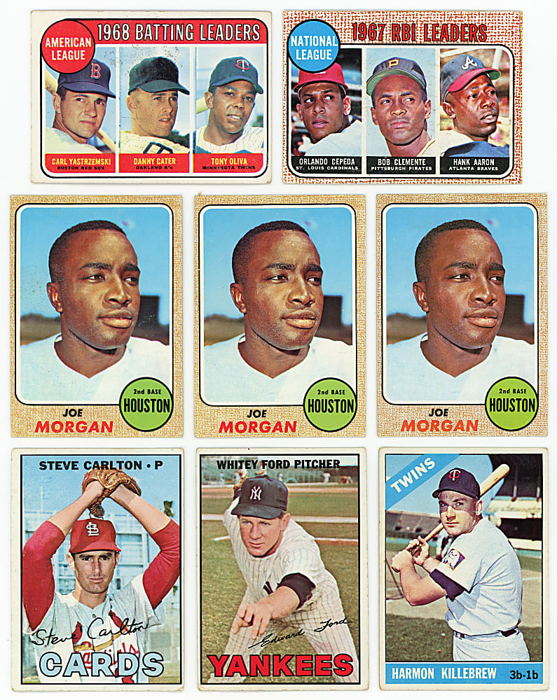 1965-1969 Topps Collection (2,300+) with (50+) Hall of Famers & Many Stars