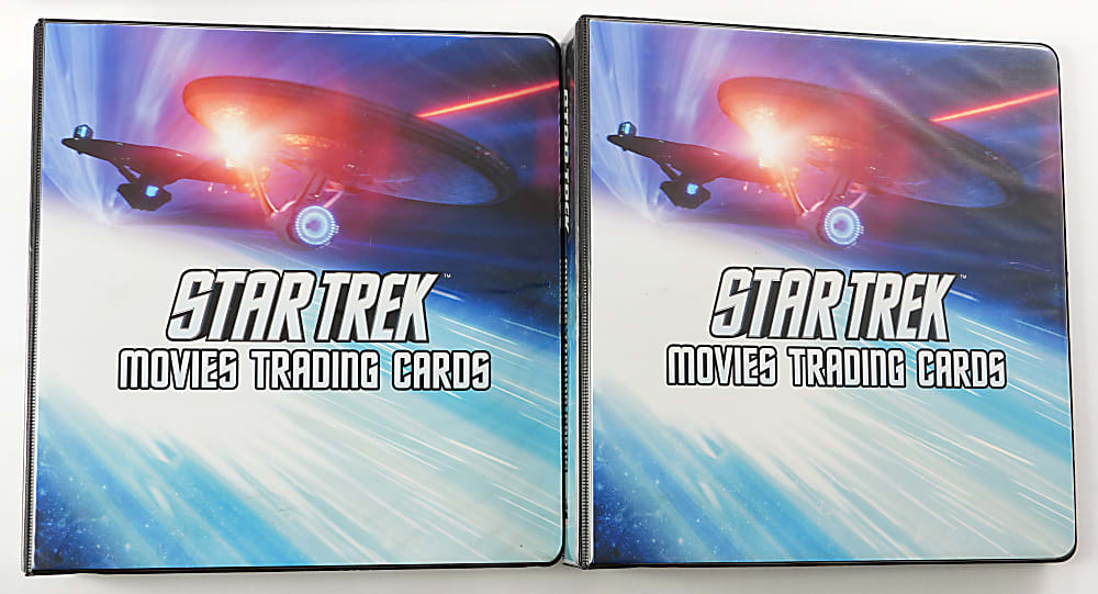 2014 Rittenhouse Archives Star Trek Into Darkness Collection with Autograph Card Near-Complete Set (31/33) & Uniform Badge Complete Set (24)