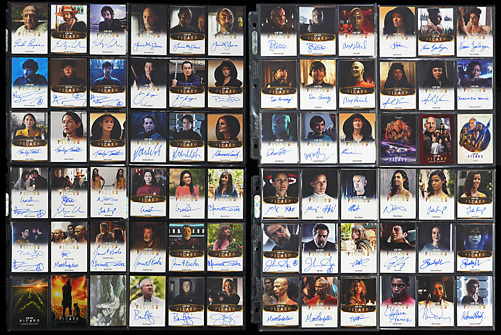 2021 Rittenhouse Archives Star Trek: Picard Season 1 Collection with (66) Autograph Cards