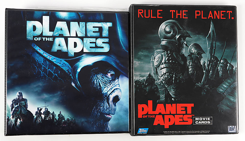 2001 Topps Planet of the Apes Collection with (9) Autograph Cards Including Charlton Heston & Linda Harrison (2)