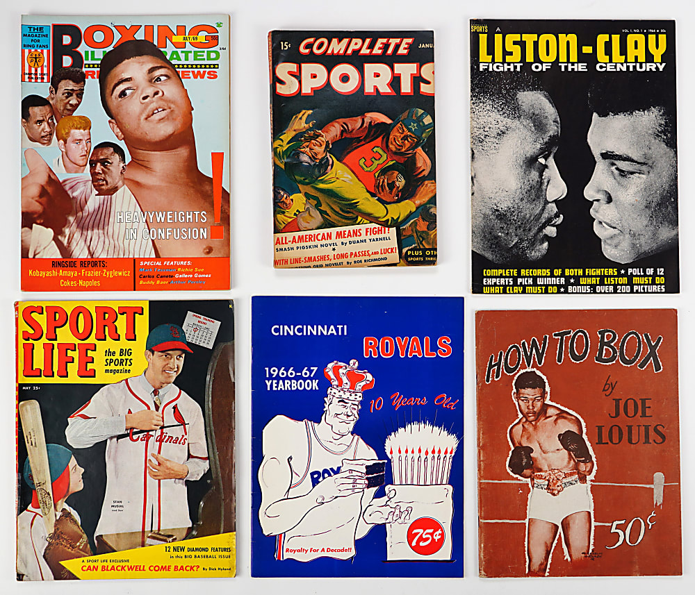 1930s to 1970s Multi-Sport Magazines, Guides and Assorted Ephemera (49 items)