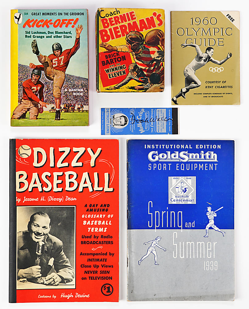 1930s to 1970s Multi-Sport Magazines, Guides and Assorted Ephemera (49 items)