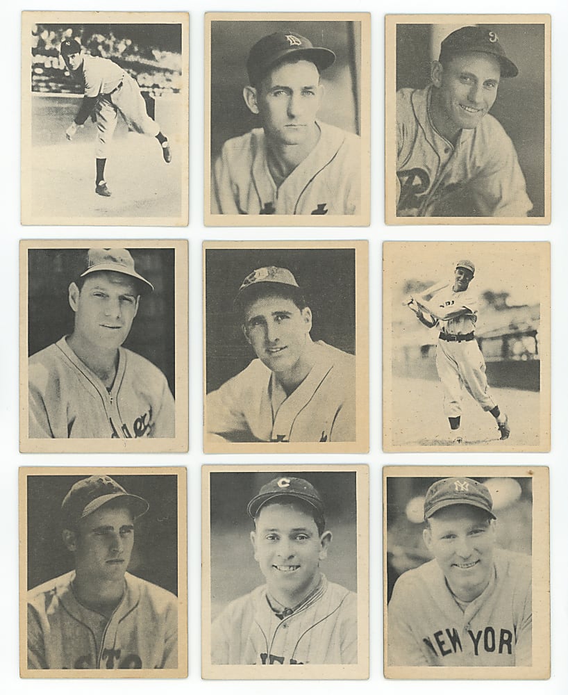 1939 Play Ball Near Set (148/161) with Most Hall of Famers & High Numbers