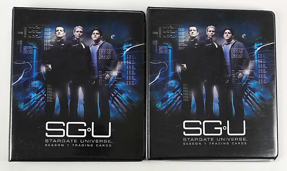 2010-2011 Rittenhouse Archives Stargate Universe Seasons 1 & 2 Collection with 38 Autograph Cards Including 2 Limited Richard Dean Anderson Cards