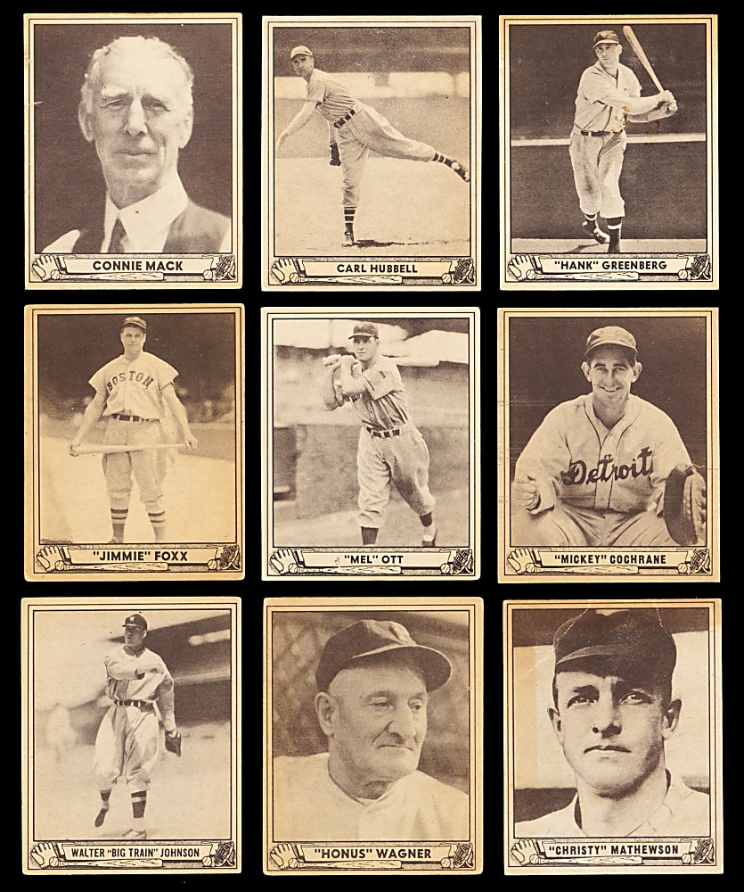 1940 Play Ball Low Number Near Set (176/180)