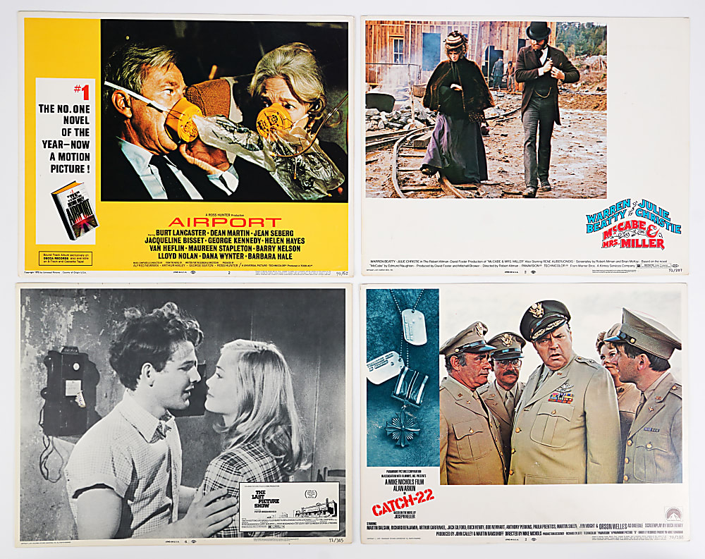 1960s-1970s Movie Lobby Cards (74) Including (2) Complete Sets