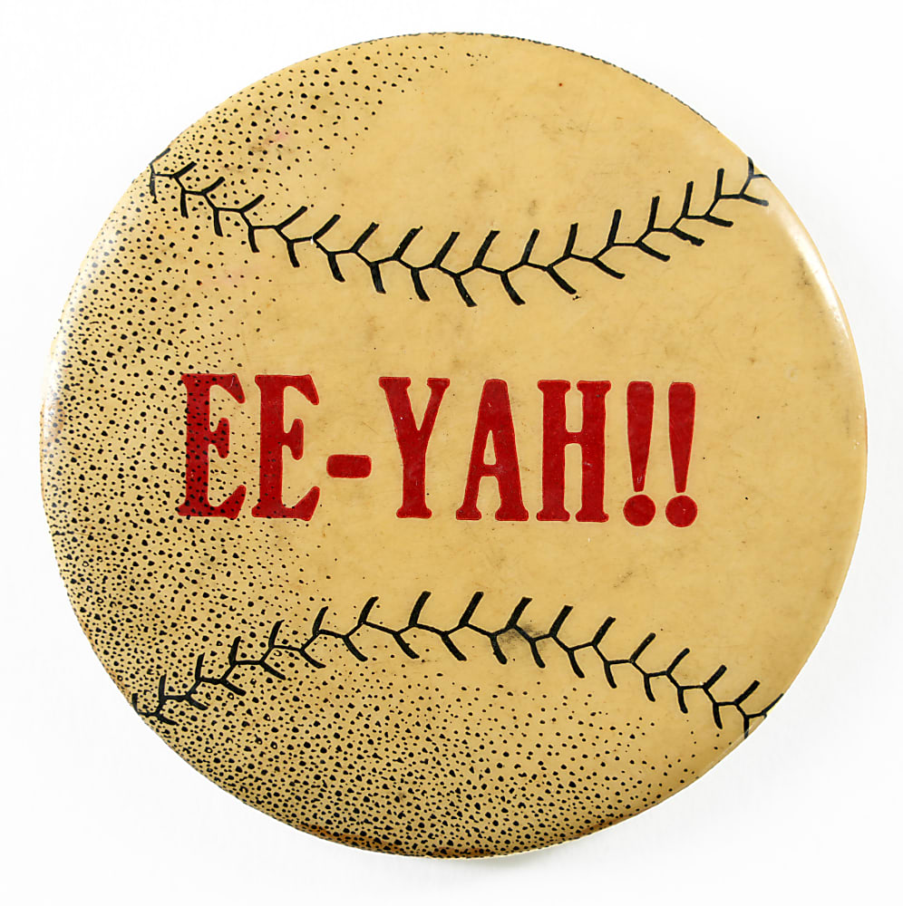1907-1920 Hughie Jennings "EE-YAH!!" Pin