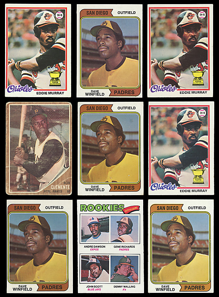 1962-1981 Hall of Fame & Star Collection (101) with Many Rookies