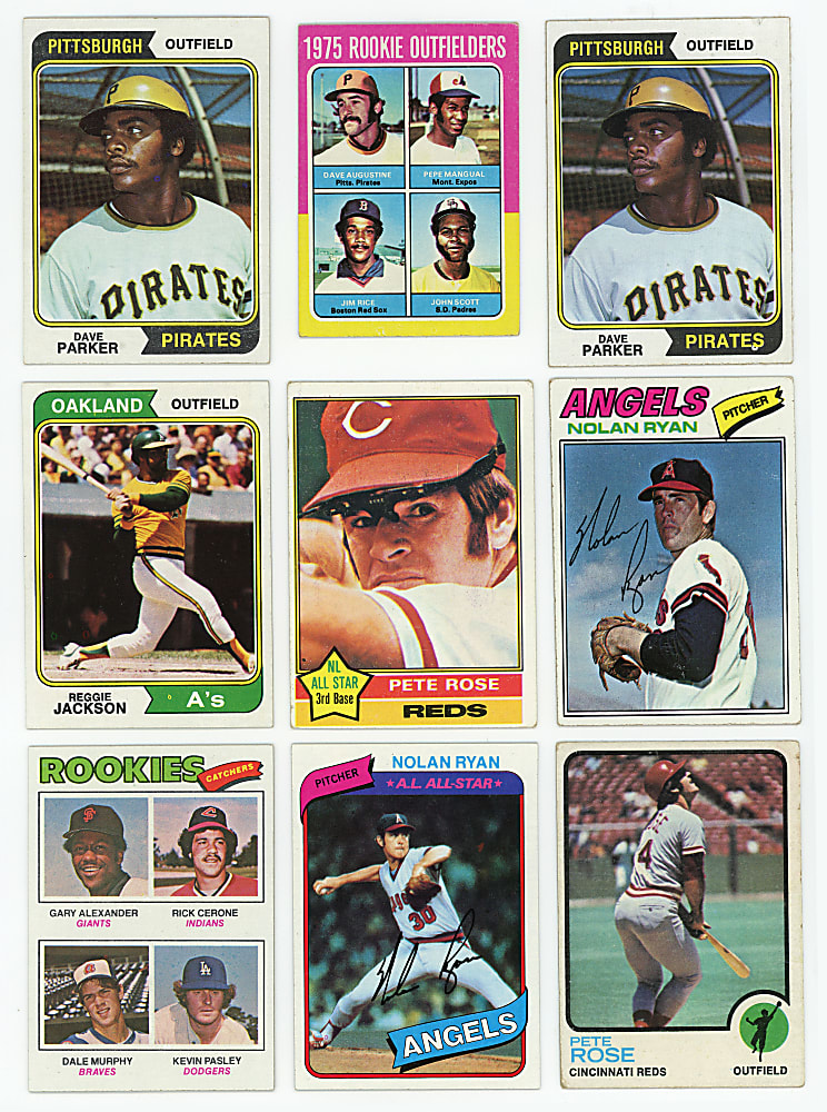1973-1981 Hall of Fame & Star Collection (73) with Many Rookies