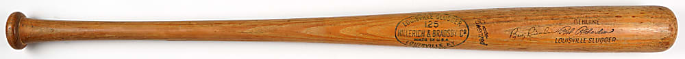 1964 Bobby Richardson Signed New York Yankees Game-Used Bat - PSA/DNA GU 9