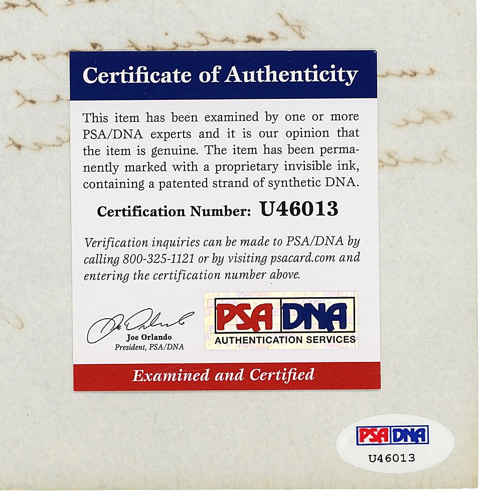1946 Ossie Bluege Signed Handwritten Letter Congratulating Taylor Spink on The Sporting News 60th Anniversary - PSA/DNA COA