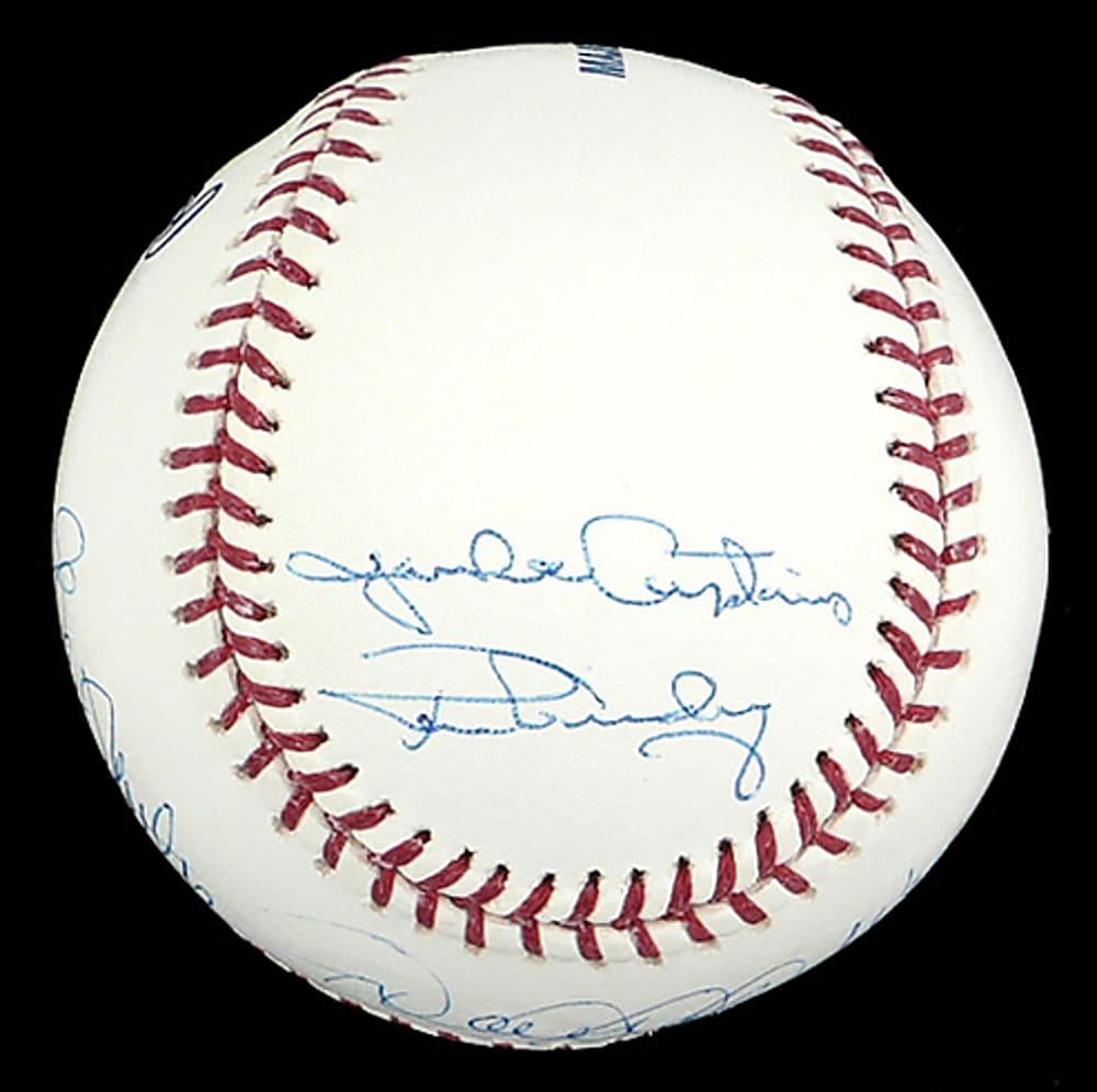 New York Yankee Captains Limited-Edition Multi-Signed OML/Selig Baseball with (5) Signatures Including Derek Jeter - Steiner COA & MLB Hologram