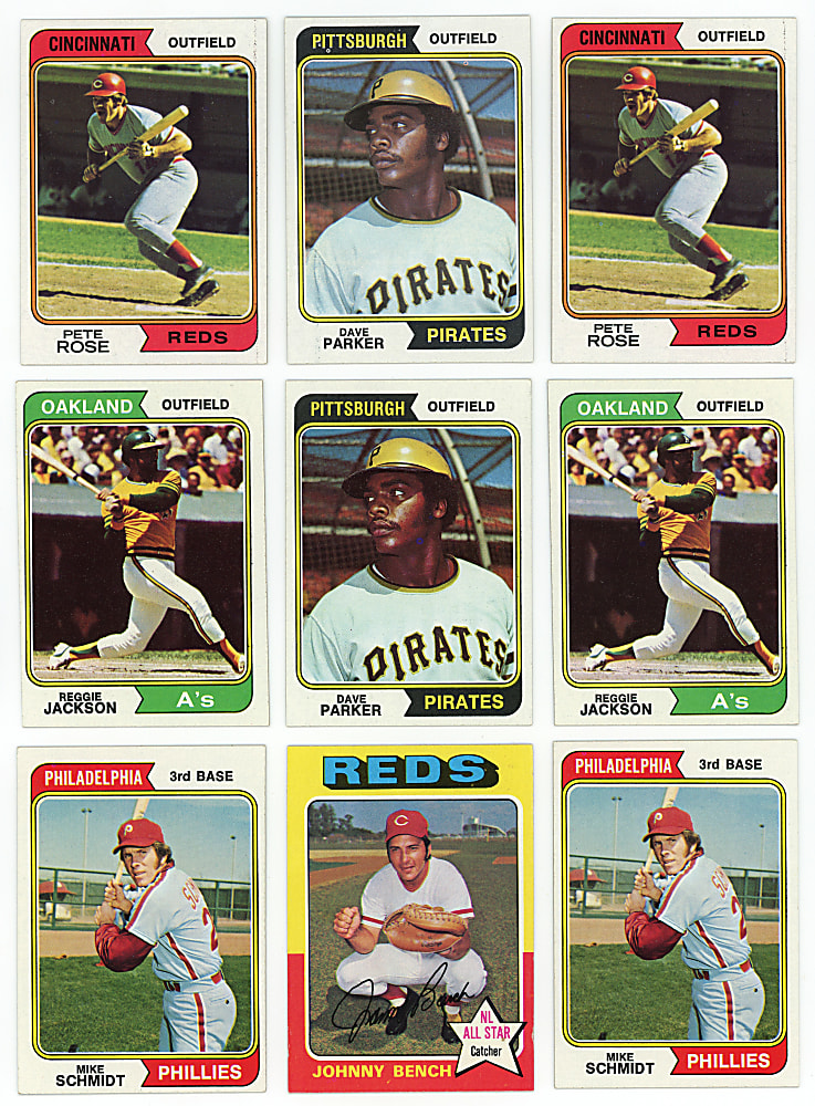 1974-1978 Topps Collection (2,125+) with 1978 Topps Set & (150+) Additional Hall of Famers