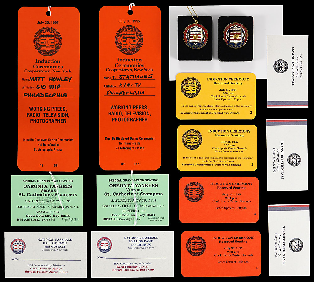 1995 Mike Schmidt Hall of Fame Induction Collection (14)