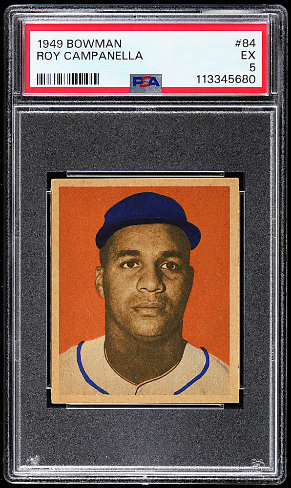 1949 Bowman #84 Roy Campanella Rookie PSA EX 5