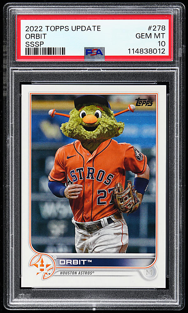 2022 Topps Update #278 "Orbit" Super Short Print PSA GEM MINT 10