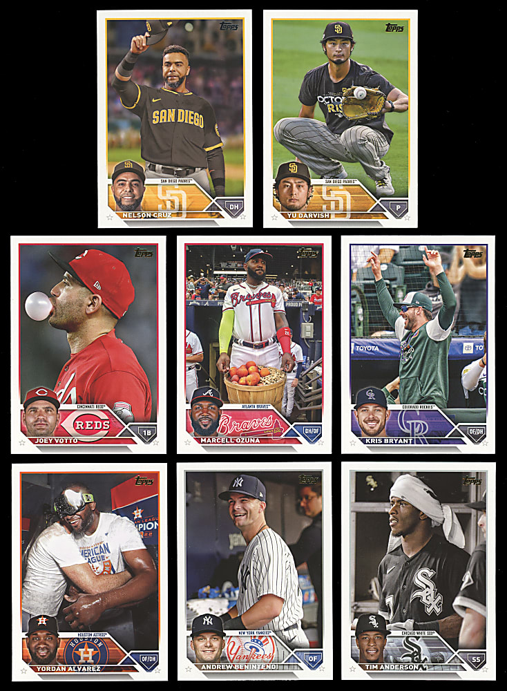 2023 Topps Golden Mirror Image Super Shortprint Variations (22) with Juan Soto