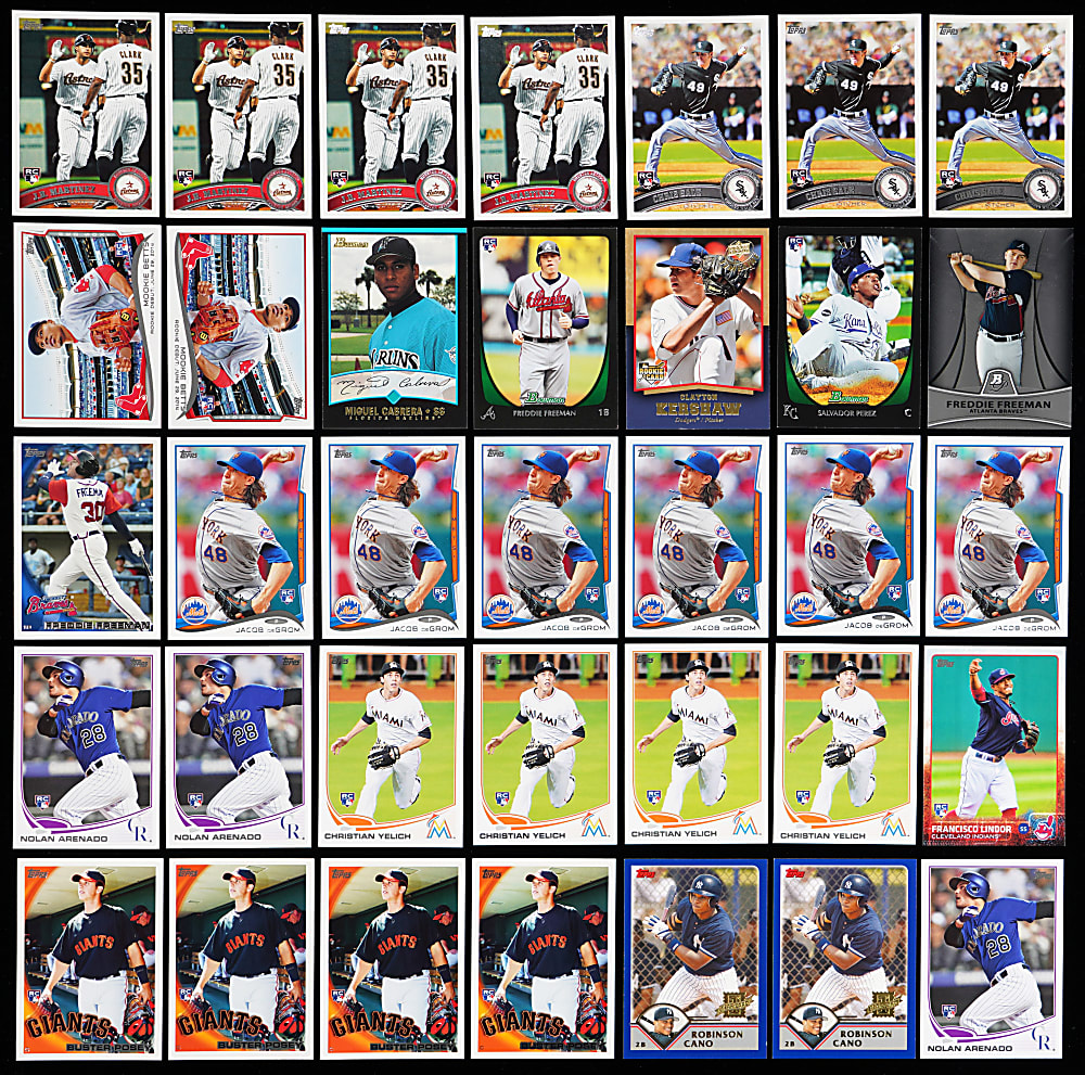 2000-Present Baseball Singles Collection (9,500+) - Loaded with Hall of Famers, Inserts & Rookies!