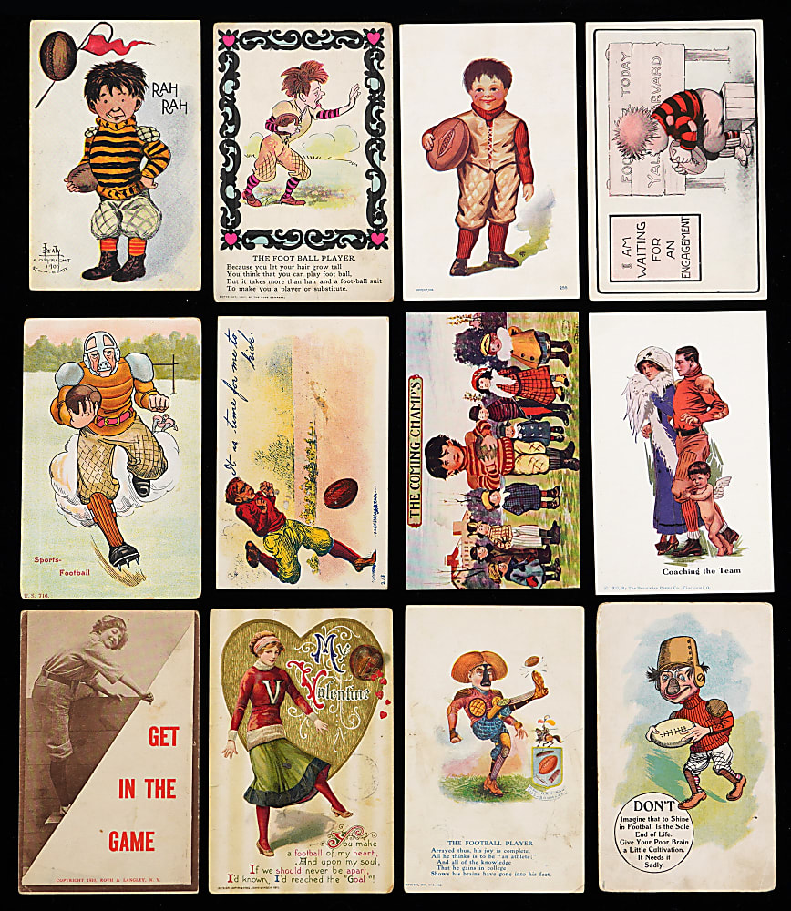 1900s to 1930s Football Postcards (90) Assorted