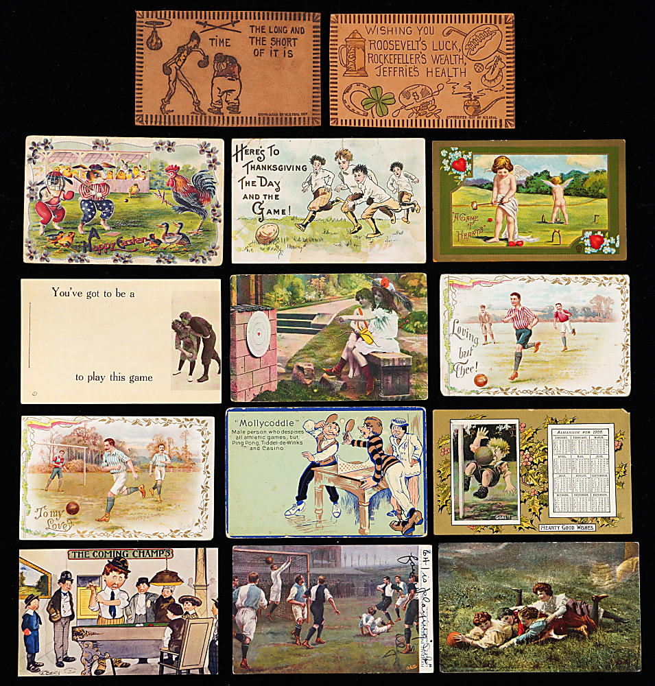 1900s to 1930s Multi-Sport Postcards (165) Balance of Collection
