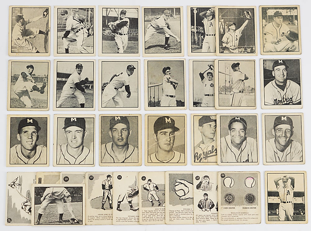 1952 Parkhurst Frostade Starter Set (32)