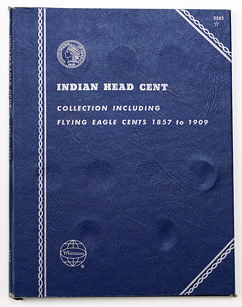 1857-1909 Indian Head/Flying Eagle Cent Partial Set (30/58) with 1908-S & 1909-S
