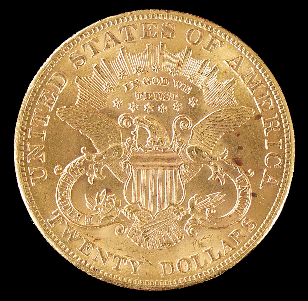 1903 $20 Liberty Head Gold Double Eagle Coin