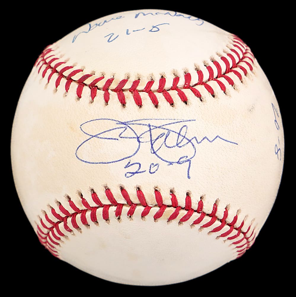 1971 Baltimore Orioles (4) 20-Game Winners Multi-Signed Baseball
