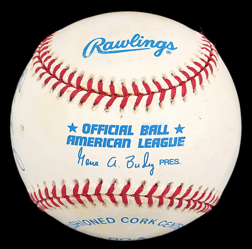 1971 Baltimore Orioles (4) 20-Game Winners Multi-Signed Baseball