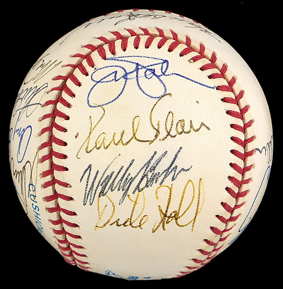 1966 Baltimore Orioles World Series Champions Team-Signed Reunion Baseball (17 Signatures) Including (4) Hall of Famers