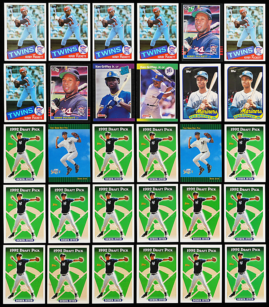 1980s-Modern Hall of Fame Collection (7,500+) with (350+) Rookies