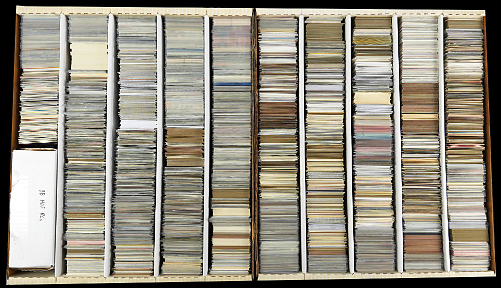 1980s-Modern Hall of Fame Collection (7,500+) with (350+) Rookies