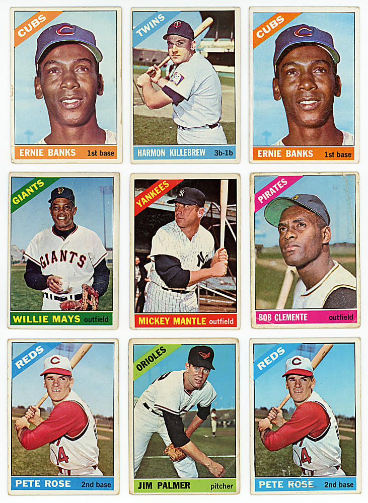 1960-1966 Topps Singles Collection (4,150+) with Many Hall of Famers & Stars