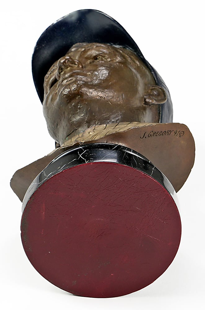 1991 Babe Ruth Bronze Bust by J. Gregory