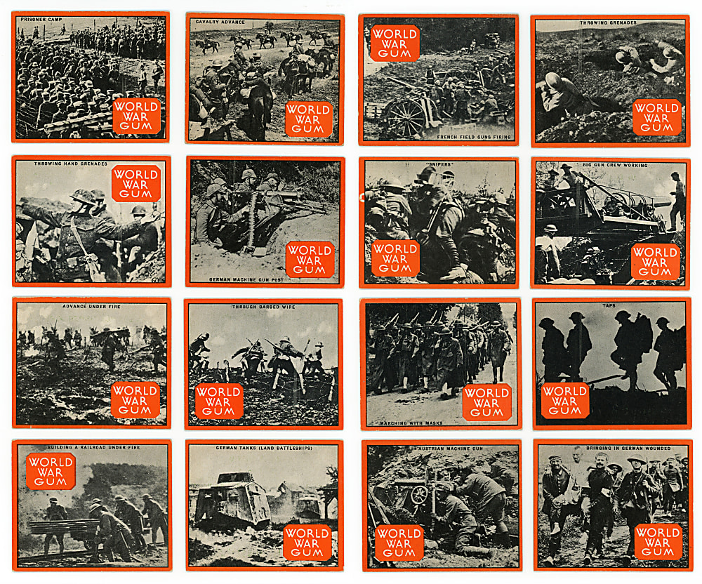 1934 R174 Goudey World War Gum Collection (45)