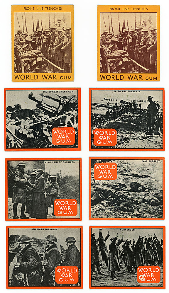 1934 R174 Goudey World War Gum Collection (45)