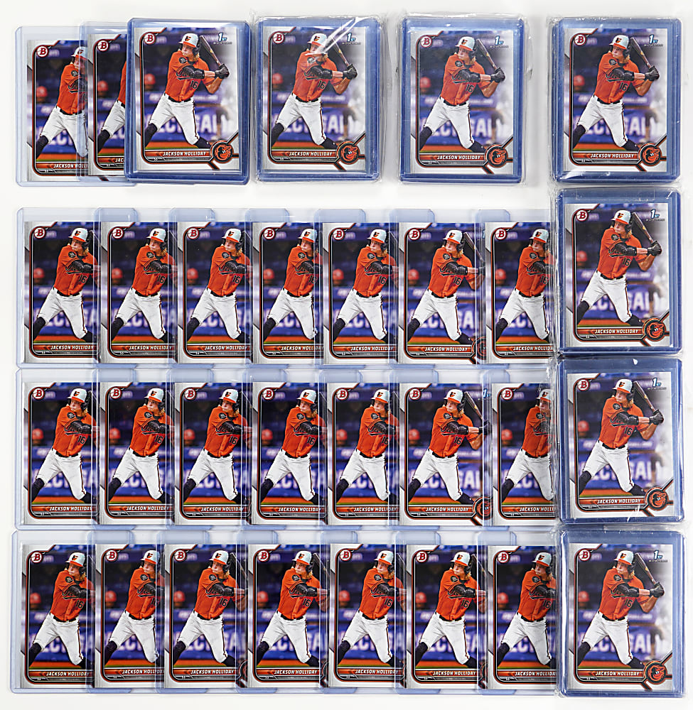 2022 Bowman Draft #168 Jackson Holliday 1st Bowman Collection (90)
