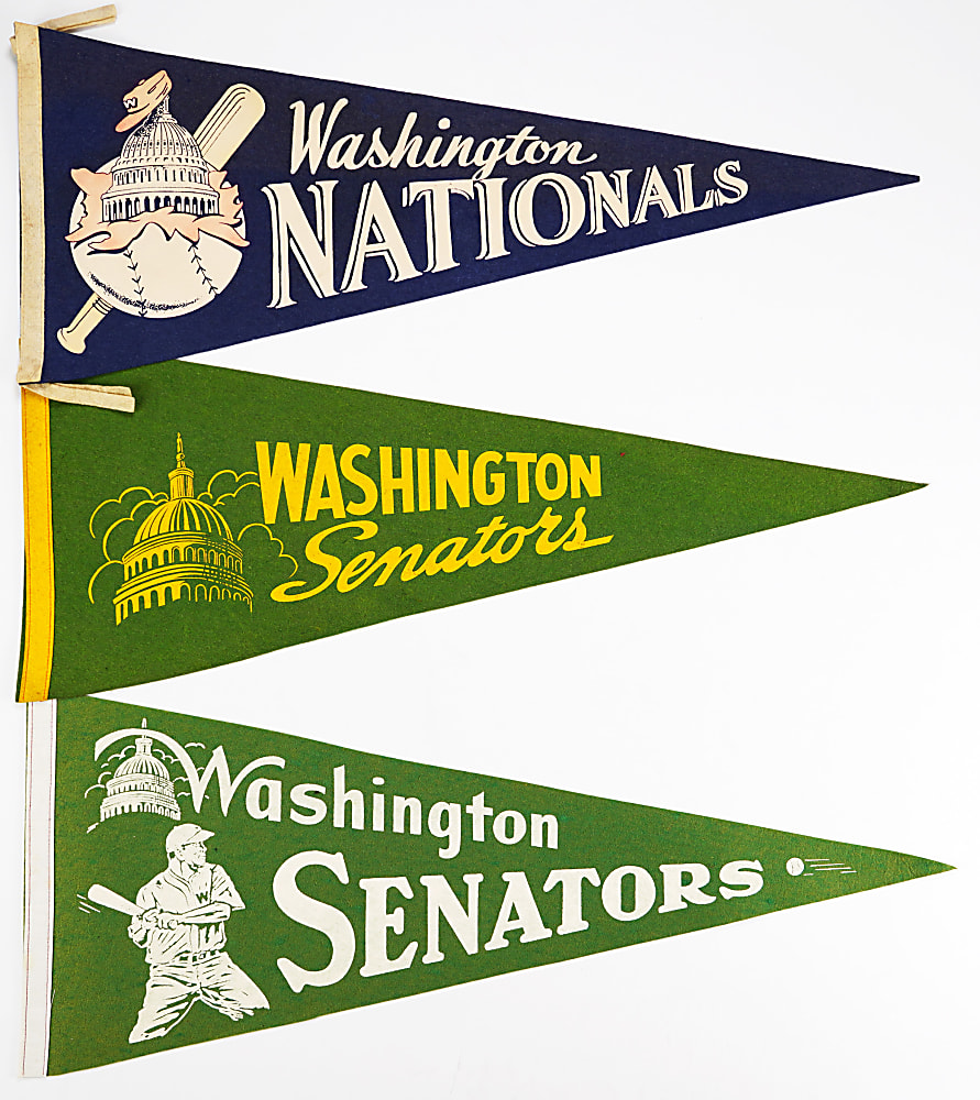 1950s-1960s Washington Senators Pennant Group (10)