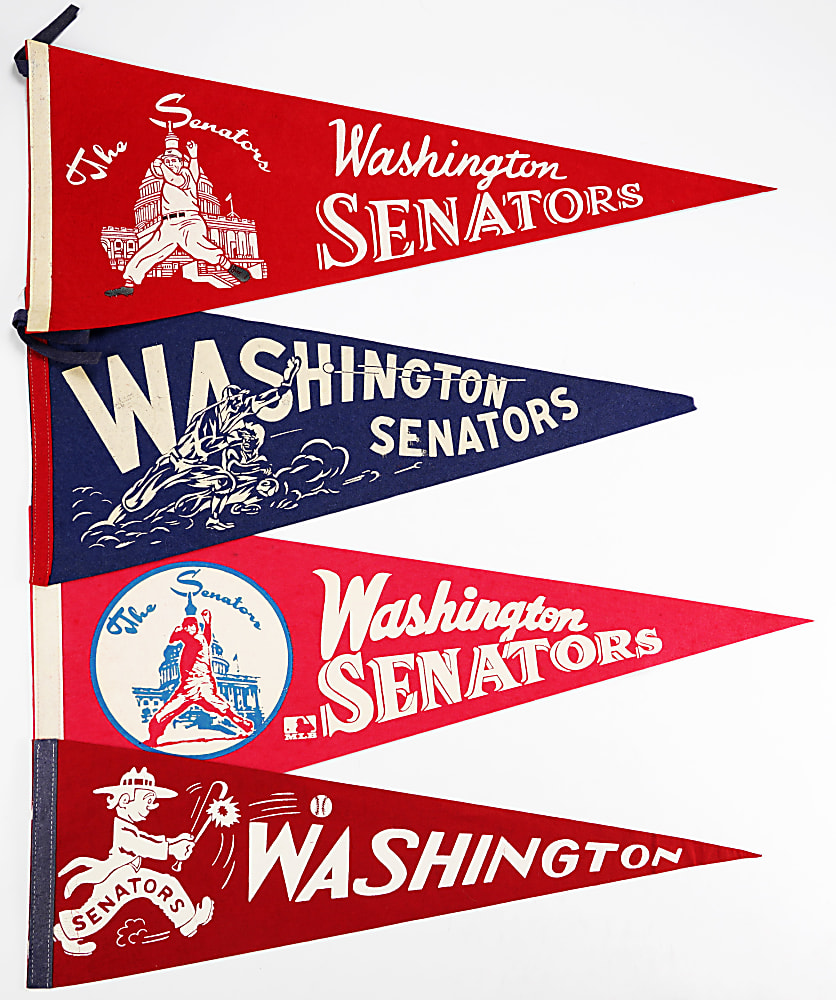 1950s-1960s Washington Senators Pennant Group (10)