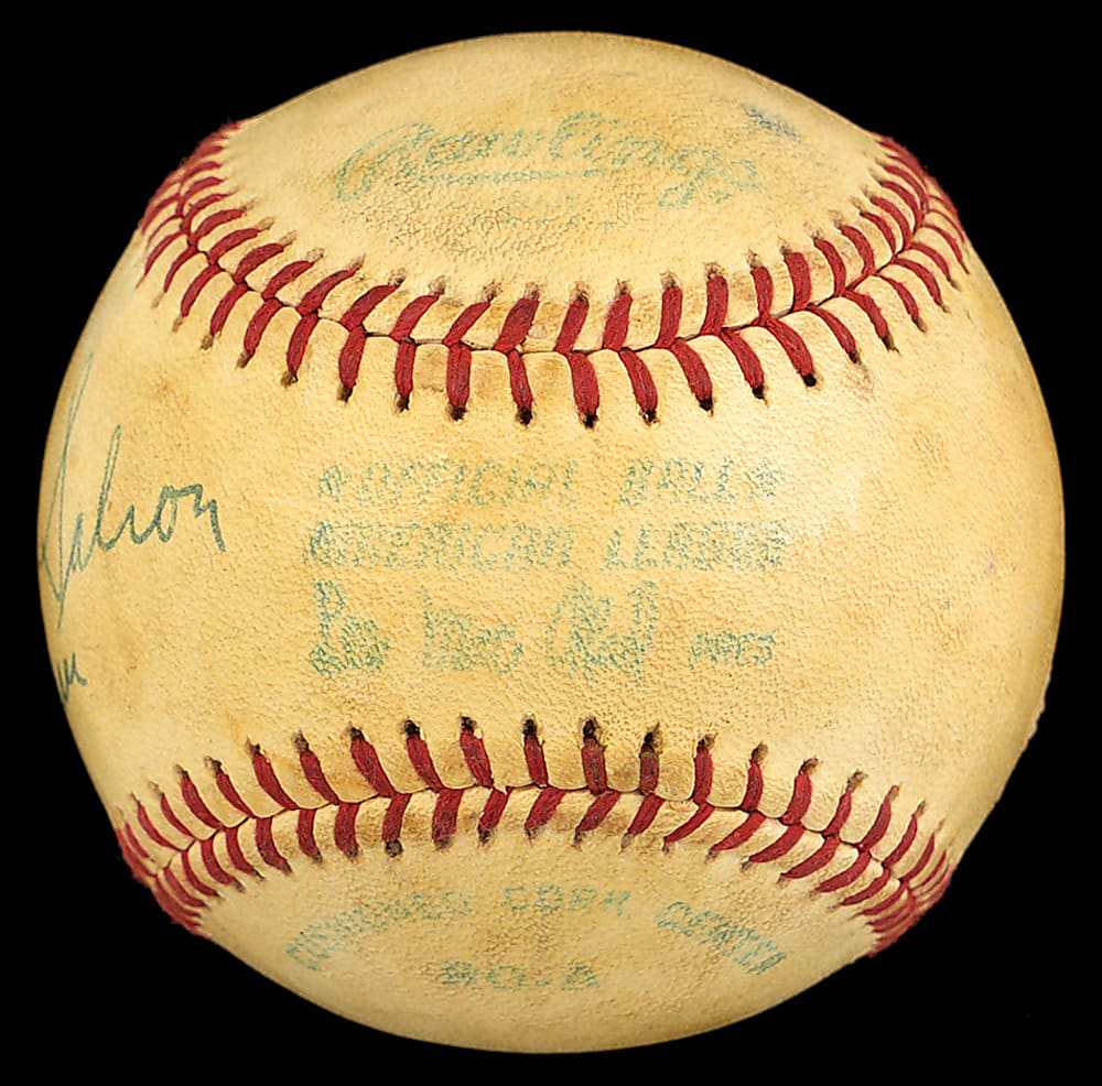 Scarce Ralph "Ralphie" Salvon Single-Signed OAL/MacPhail Baseball - Baltimore Orioles Trainer 1966-1988