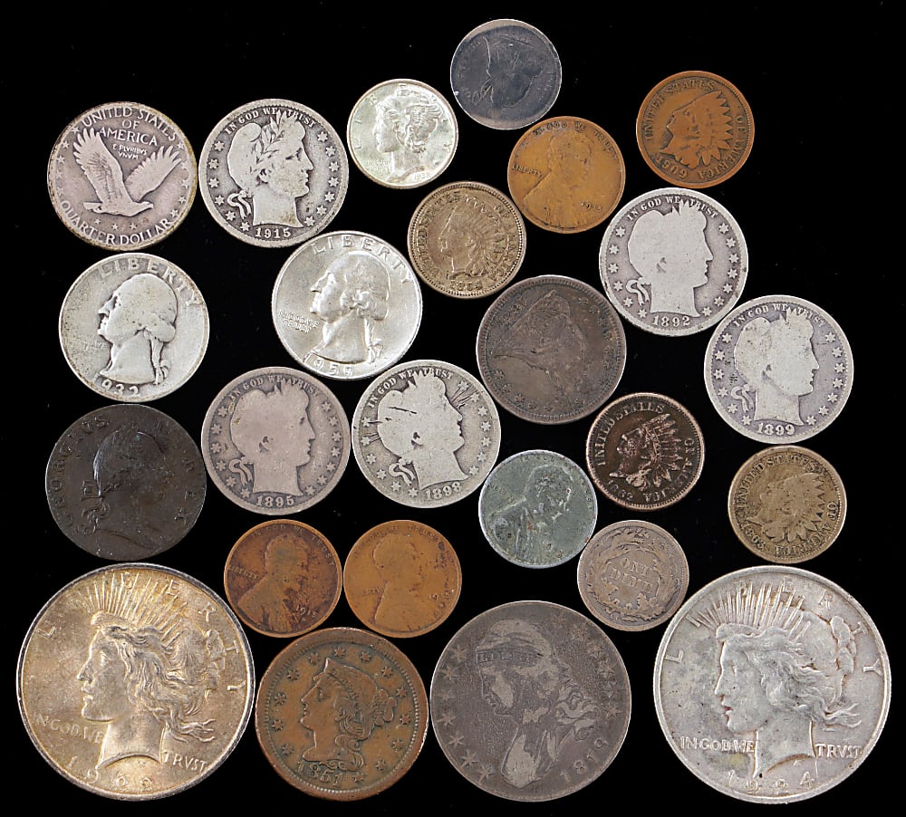1773-1969 U.S. Coin Collection (71) - Mostly Silver