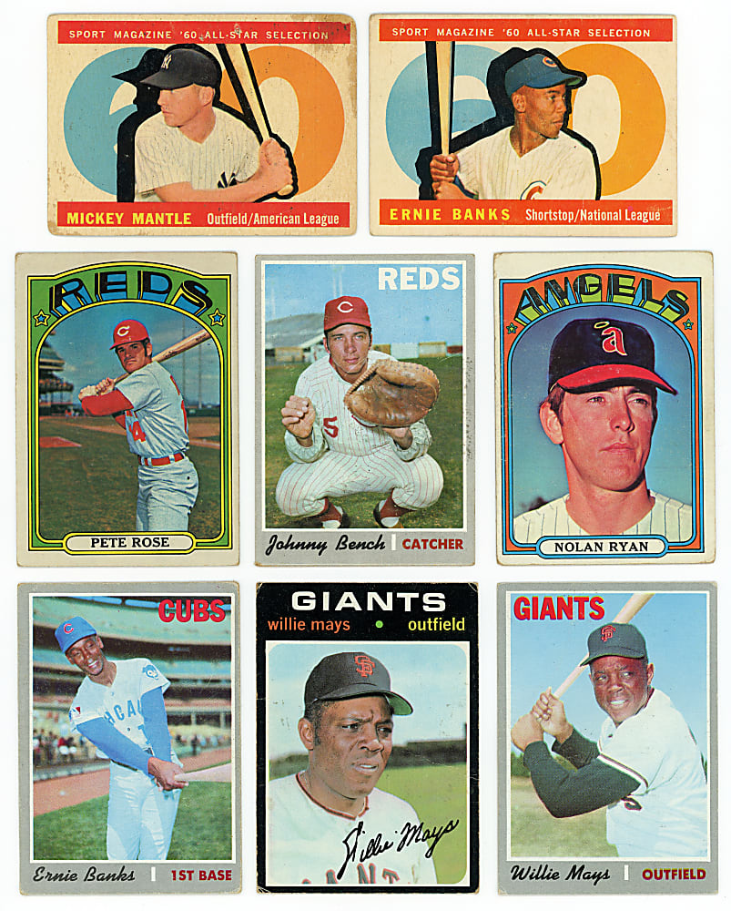 1957-1969 Topps High & Semi-High Number Collection (1,475+) with Several Hall of Famers & Stars
